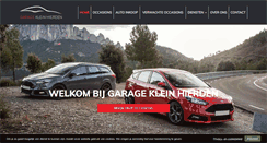 Desktop Screenshot of garagekleinhierden.nl
